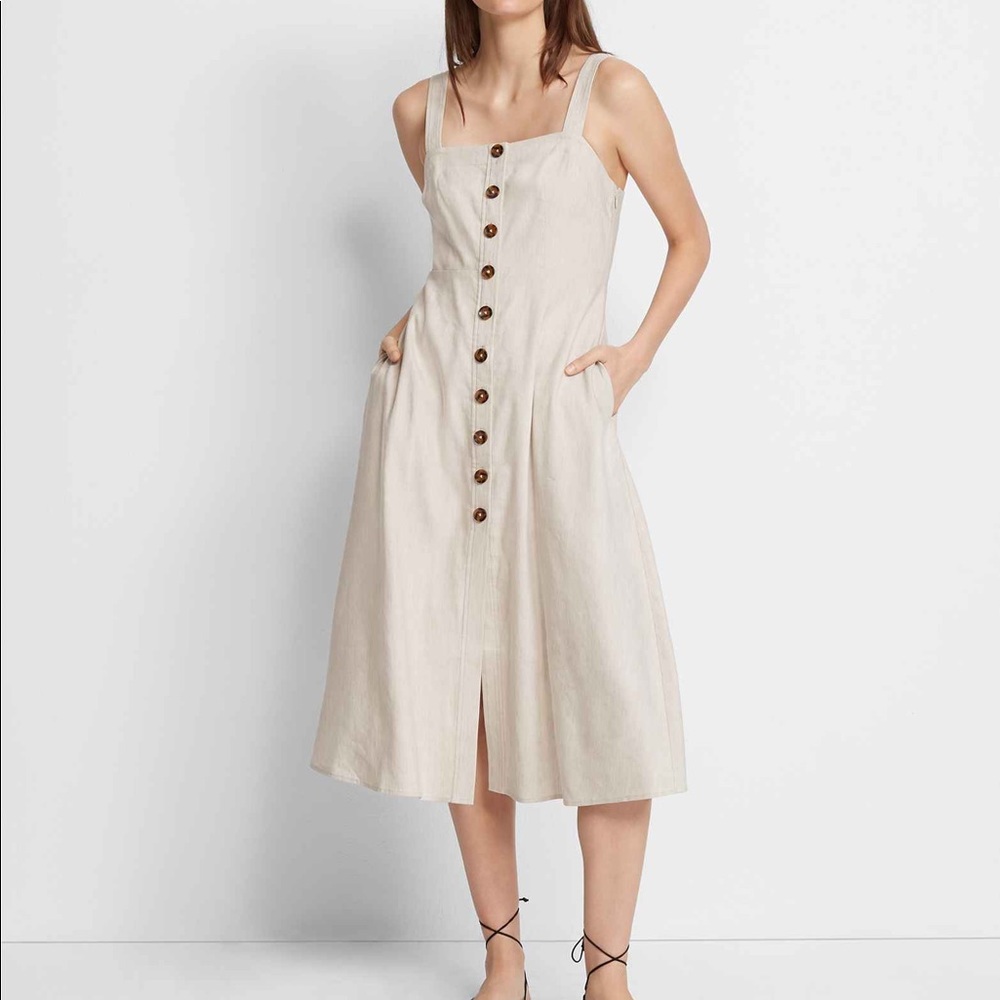 Piqua Linen Dress
